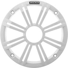 Kicker (6) OEM 6.5" White Grill Upfittings Popular with Veranda, Godfrey, Ben... - image 2