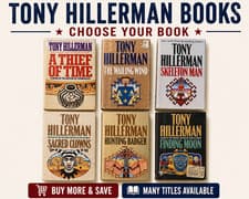 Tony Hillerman Hardcover Books You Choose Book Leaphorn Chee Mystery Thriller
