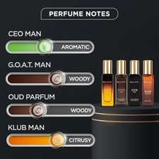 Bella Vita Luxury Perfume Gift Set for Men KLUB, OUD, CEO, G.O.A.T - image 5