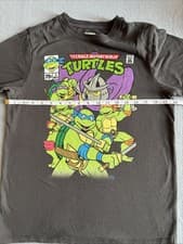 Unisex Ninja Turtle Bu Nickelodeon T-shirt grey Size XL Shirt Sleeve - image 3