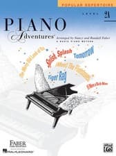 Level 2A - Popular Repertoire Book: Piano Adventures - Paperback - GOOD