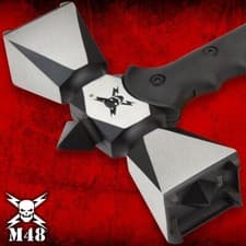 M48 Double-Headed War Hammer XL And Sheath | 2Cr13 Stainless Steel Head - image 5