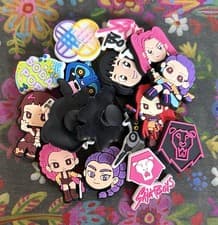 18 Pce Popular Cartoon DEMON HUNTER Shoe Charms Shoe Decorations Colorful - image 5