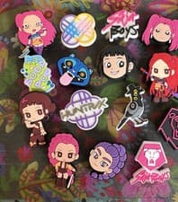 18 Pce Popular Cartoon DEMON HUNTER Shoe Charms Shoe Decorations Colorful - image 2