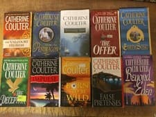 Lot of 10 Catherine Coulter FBI Mystery Thriller MIX Popular Paperback Books MIX - image 5