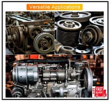 120Pcs Woodruff Key Assortment Kit, 10 Popular Sizes of Half Moon Keys, Keyway a - image 3