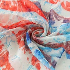 Popular Shawl American Flag Oblong Scarfs Stars Pattern Headscarf Soft Love Gift - image 4