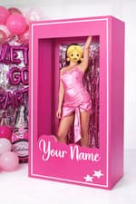 4 ,5, 6, 6.6ft tall, doll photo box, popular photo booth props birthday party - image 2