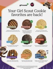 Girl Scout Cookies ABC Bakers - ALL FLAVORS - NO minimum    *SUPER LOW SHIPPING*