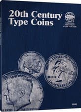 Official Whitman® Coin Folder  - 20th Century Type Coins - POPULAR!
