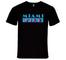 Miami Vice Fun Hot Tub Time Machine Popular Movie T Shirt