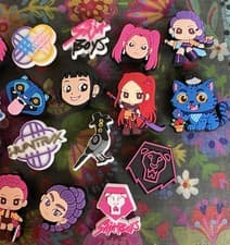 18 Pce Popular Cartoon DEMON HUNTER Shoe Charms Shoe Decorations Colorful - image 4