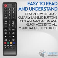 Replacement Remote for Samsung 4K Smart TV | Works with UHD MU NU RU Series New - image 3