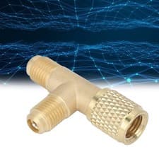 1/4in Valve Quick Coupler Tee Adapter, Access normal, Popular - image 4