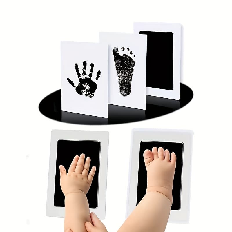 Create Lasting Memories with This DIY Hand And Footprint Kit - Perfect Shower Gift!, Christmas Halloween Gift