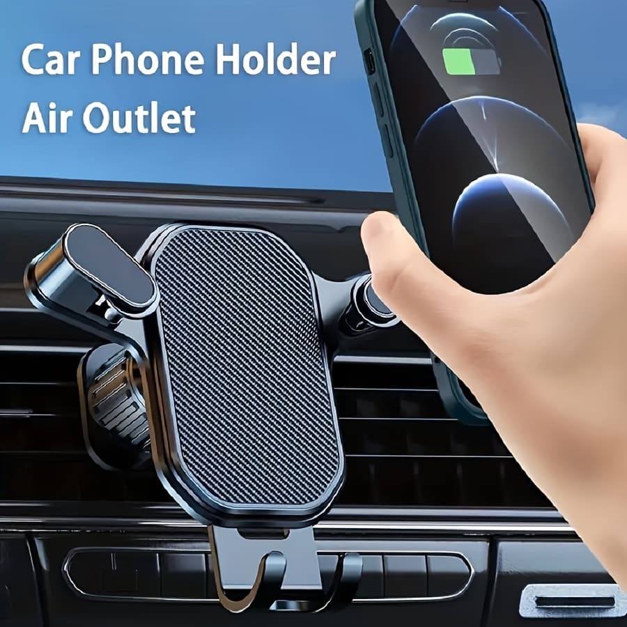 Car Air Vent Phone Holder - Universal Design for Convenient Access, Hands-Free Navigation, And Safe Driving