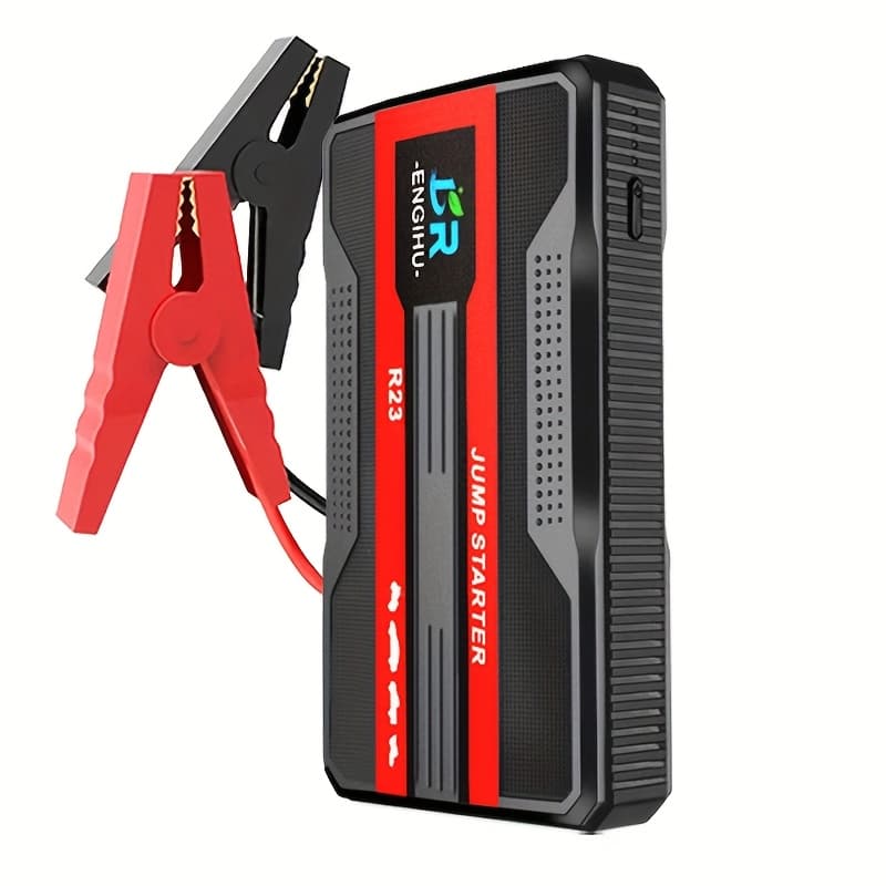 Hot Car Jump Starter Power Bank 12V Portable Smart Clip Emergency Start Charger for Cars, Can Be Used As Gifts, LED Flashlights, 12V Start