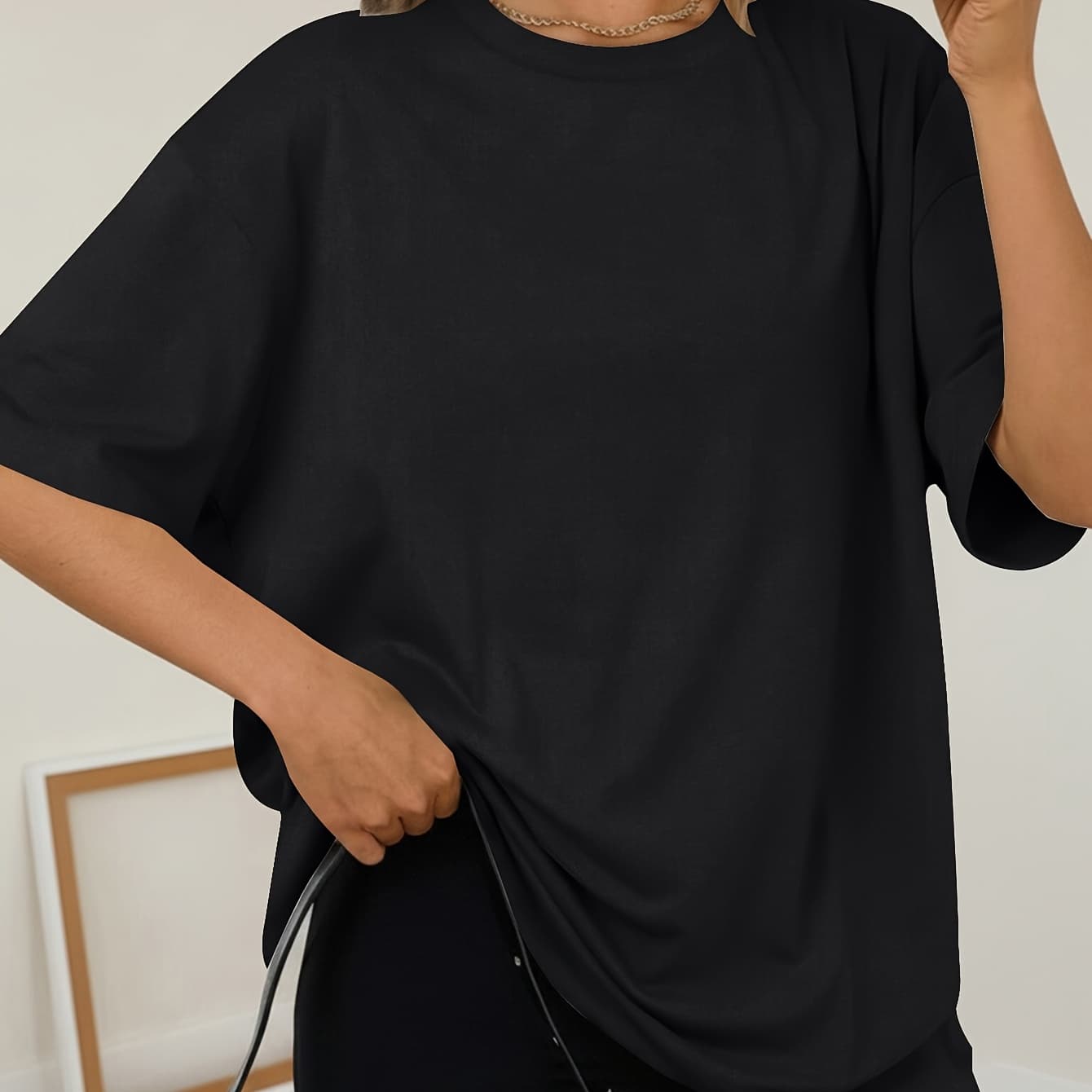 Women'S Plus Size Short Sleeve T-Shirt - a Loose-Fitting Sports Top Suitable for Fitness, Yoga, And Casual Wear | Suitable for All Seasons