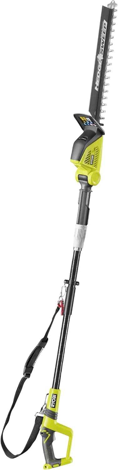 Ryobi ONE+ 18V OPT1845 Cordless Pole Hedge Trimmer, 45cm Blade (Body Only)