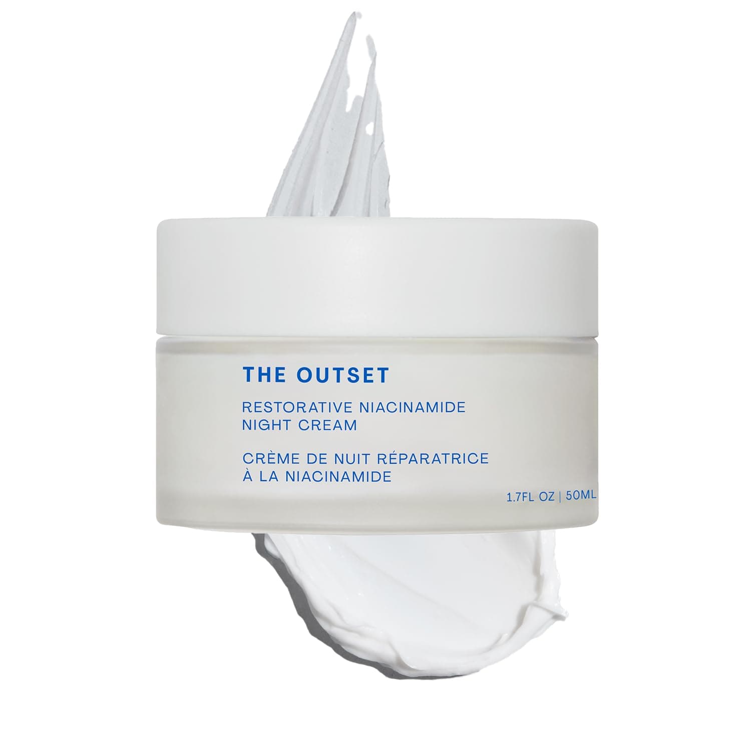 Niacinamide & Bakuchiol Night Cream, Hydrating Fragrance-Free Moisturizer for All Skin Types & Sensitive Skin - 1.7 fl oz