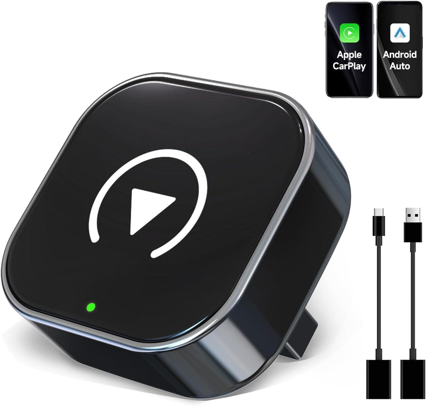 2026 Upgraded Wireless CarPlay Adapter,Effortlessly Convert Wired to Wireless CarPlay,Suitable for cars with carplay,Compatible with iPhone