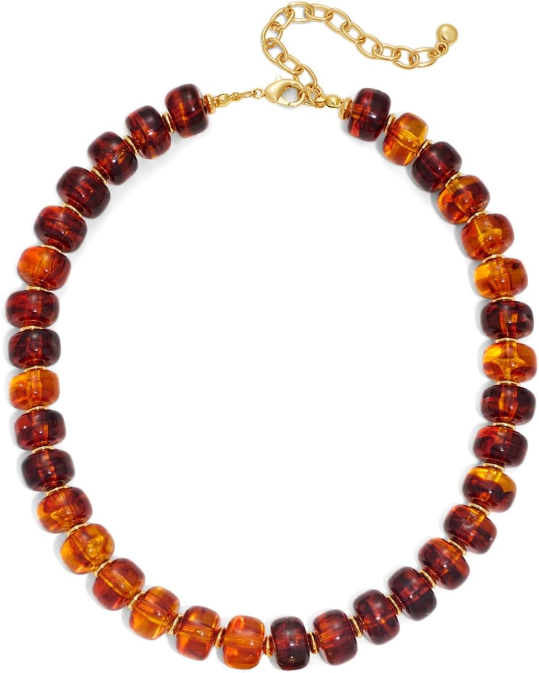 Beaded necklace for Women Boho Bead Chunky Necklace Big Bead Necklace Fashion Trendy Summer Colorful Necklaces Holiday Vocation Jewelry Gifts