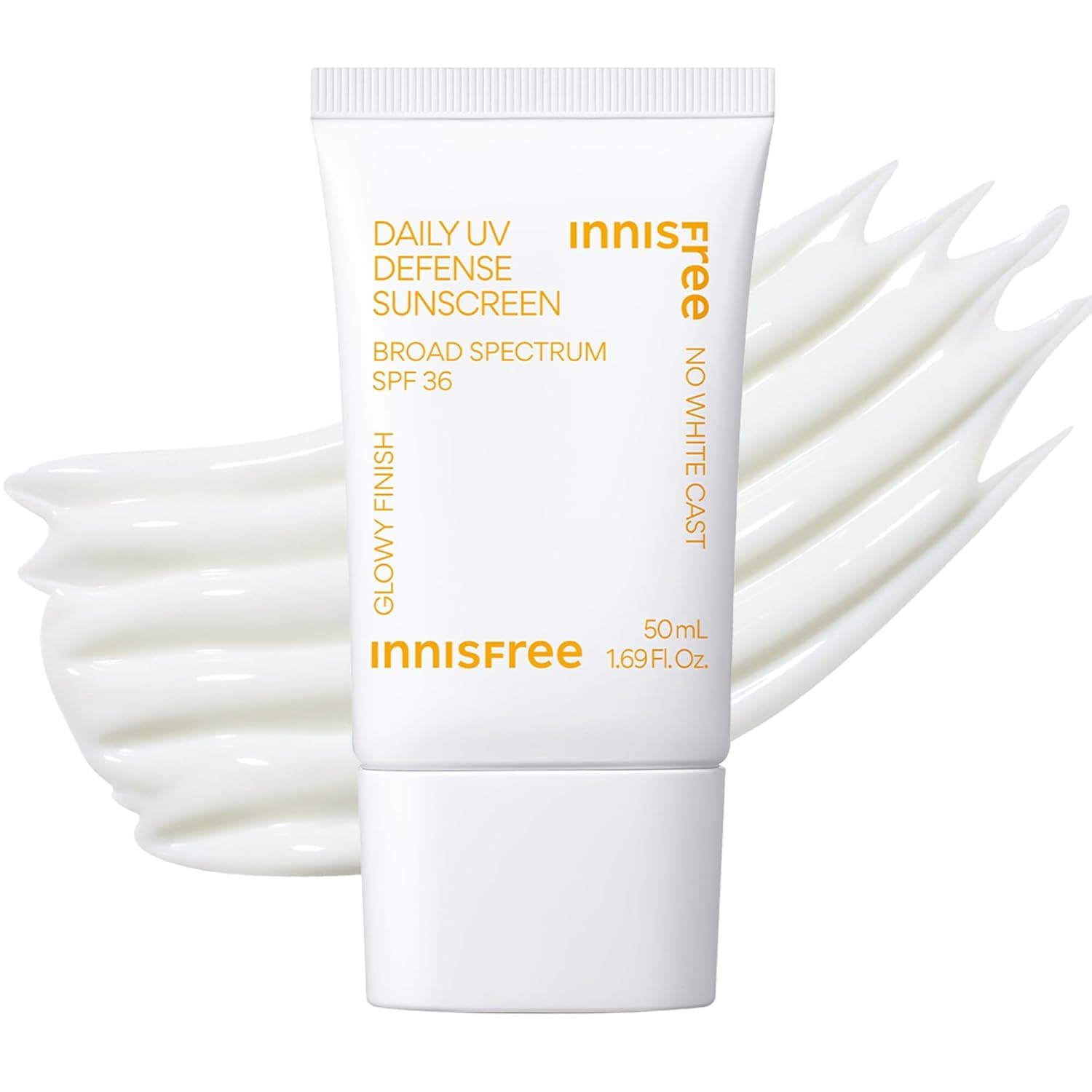 Daily UV Defense SPF 36 Korean Face Sunscreen, Invisible Finish, Broad Spectrum, No White Cast, Lightweight, Hydrating, Available in Gift Sets