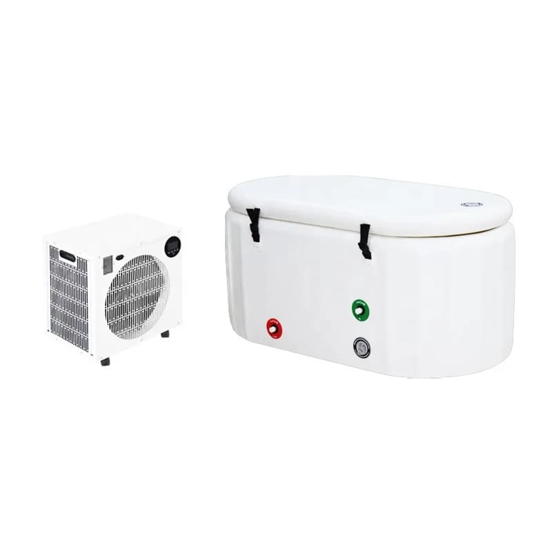 Suntree Smart Tub Chiller 1HP Ice Bath Chiller with Filter Pump UV Ozone WIFI 3℃ Water Cooling Water Heating