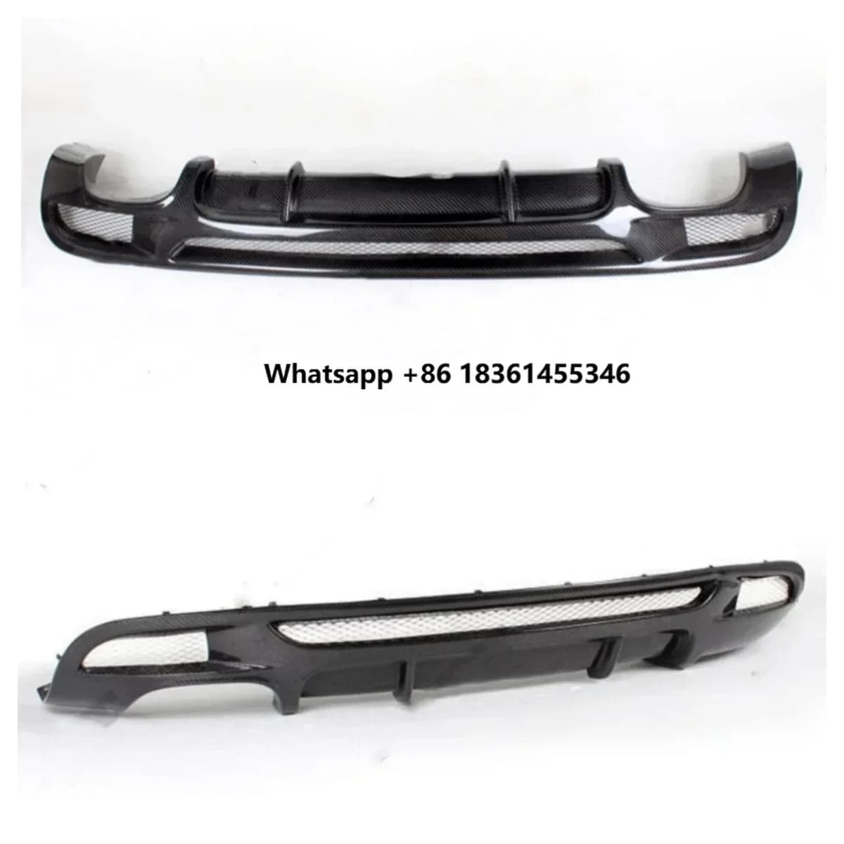 For 1 series E82 M-tech 135i 120i 2007 2008 2010-13 convert Auto Accessories Body Kit Carbon Fiber Rear Lip assembly