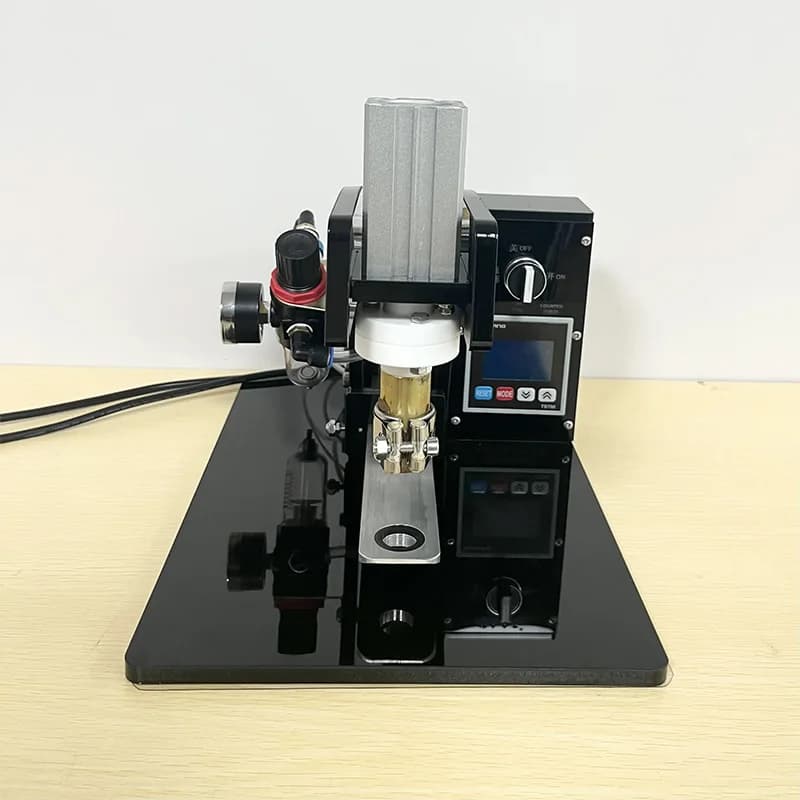 One Way Breath Valve Welding Machine Degassing Valve Packing Applicator for Coffee Bag
