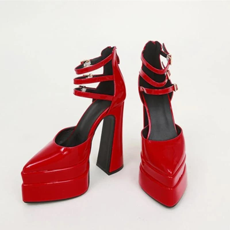 Women Pumps Summer Platform Sandals High Heels Shoes Sexy Dress Party Wedding Shoes Female Sandal New Fashion Ladies Shoes