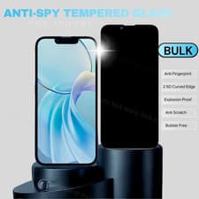 For iPhone 17 16 15 14 13 12 11 360° Privacy Screen Protector Tempered Glass Lot
