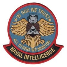 Naval Intelligence Patch