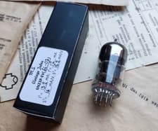 6N23P-EV USSR DOUBLE TRIODE NOS TESTED 6DJ8/ 6922/ E88CC / ECC88 (USA Seller)