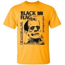 Popular Black Flag Band Gift Funny All Size Tee C59.198