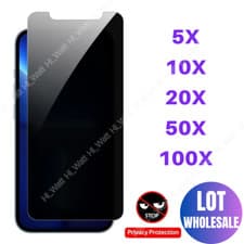 Wholesale Privacy Tempered Glass For iPhone 14 13 12 11 Pro Max Screen Protector