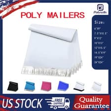 Poly Mailers Mixed Sizes All Popular Sizes Self Seal Waterproof Shipping Bags