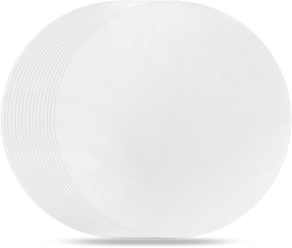 200 Pcs 6 Inch Baking Parchment Circles for Cake Tins, Air Fryer | Food-Grade Nonstick Paper, Greaseproof And Waterproof, Fits Round Tins