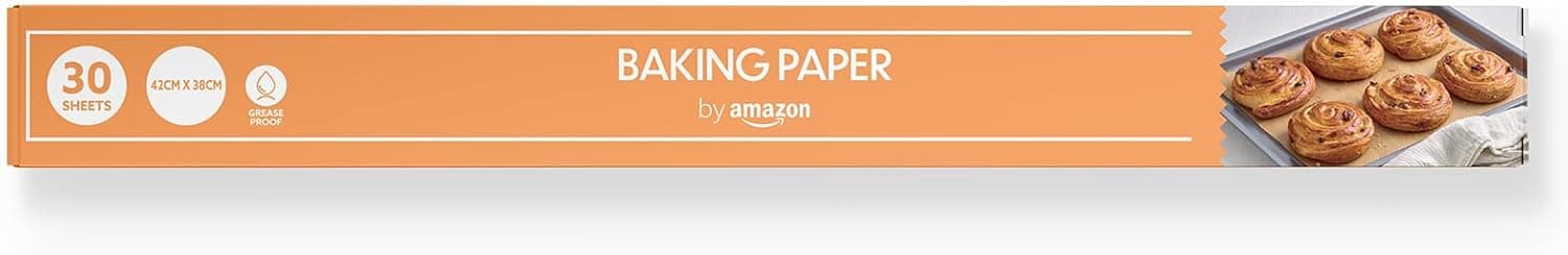 by Amazon Baking Paper, 30 sheets (42cm x 38cm), 12.6 meters