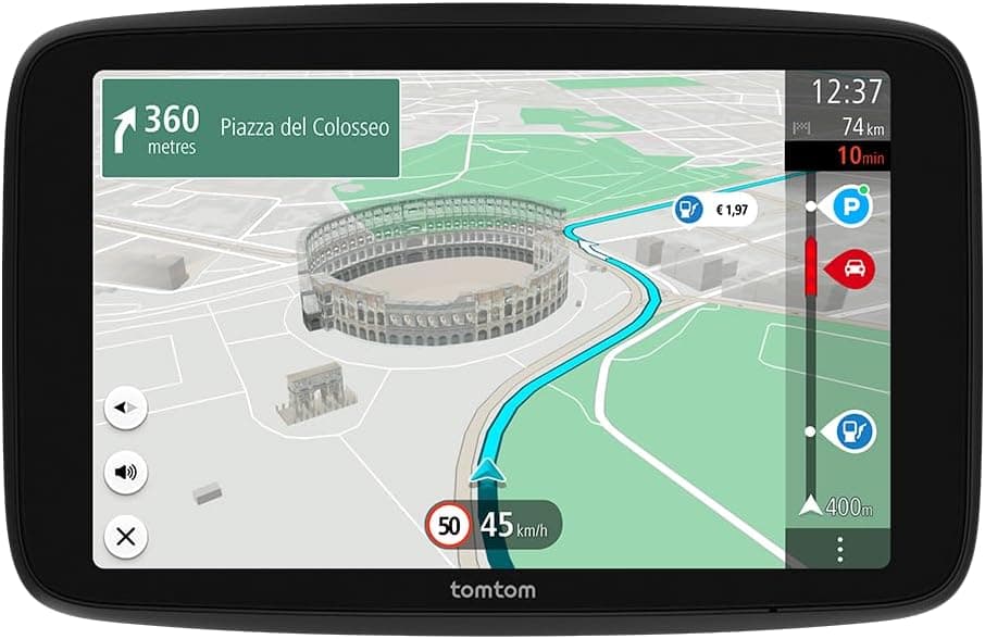 TomTom Car Sat Nav GO Superior (7 Inch, with Traffic Congestion and Speed Cam Alerts thanks to TomTom Traffic, World Maps, Quick-Updates