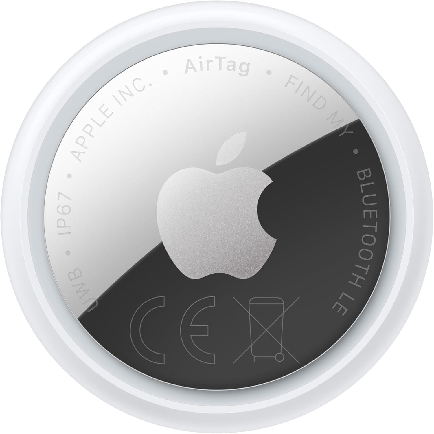 Apple AirTag (2nd generation): Tracker for Keychain, Wallet and More; Locator with Sound; Simple One-Tap Setup with iPhone or iPad; Key