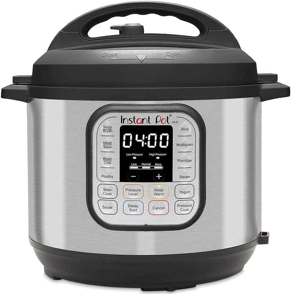 Instant Pot Duo 7-in-1 Electric Multi-Cooker 5.7L - Brushed Stainless Steel, Large Pressure Cooker, Slow Cooker, Rice Cooker, Sauté